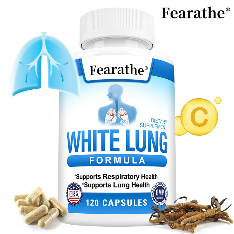 Wellness Quercetin - Capsules blanches de soutien pulmonaire avec