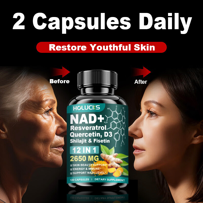 Capsules NAD+ anti-âge pures,  - Wellness Quercetin avis et prix