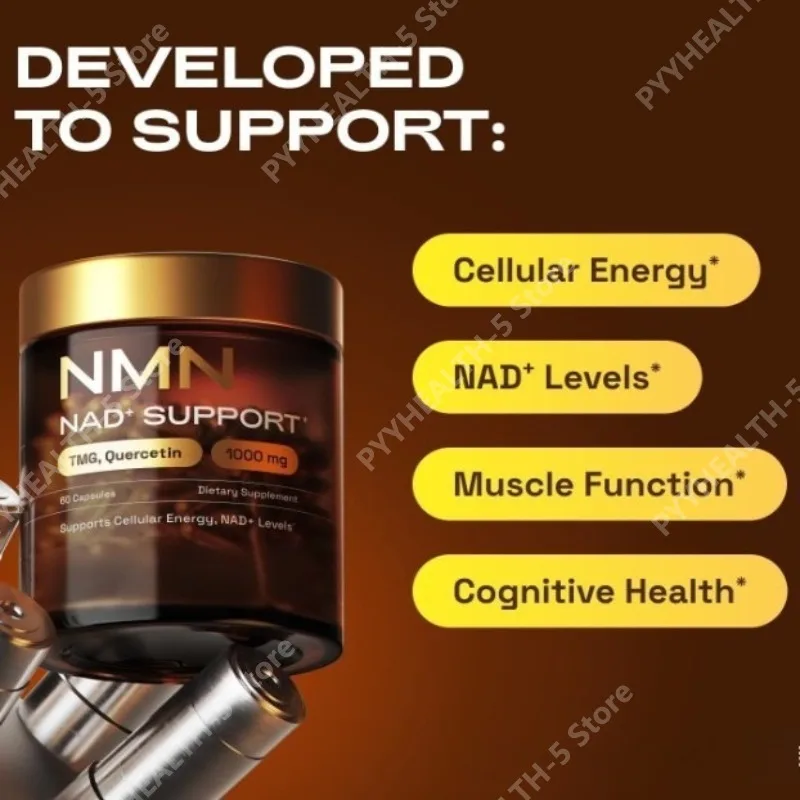 Capsules de soutien NMN NAD+ 1 - Wellness Quercetin avis et prix