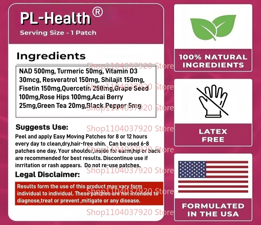 30 patchs Patchs transdérmique - Wellness Quercetin avis et prix