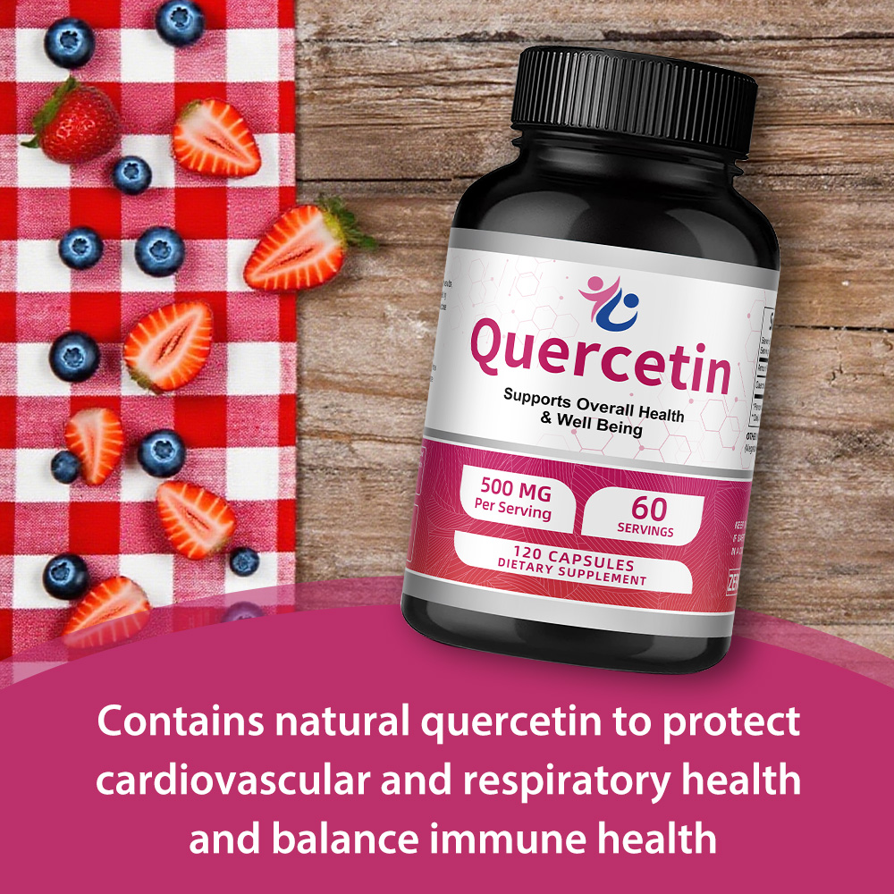 Capsules de Quercétine 500 mg, - Wellness Quercetin avis et prix